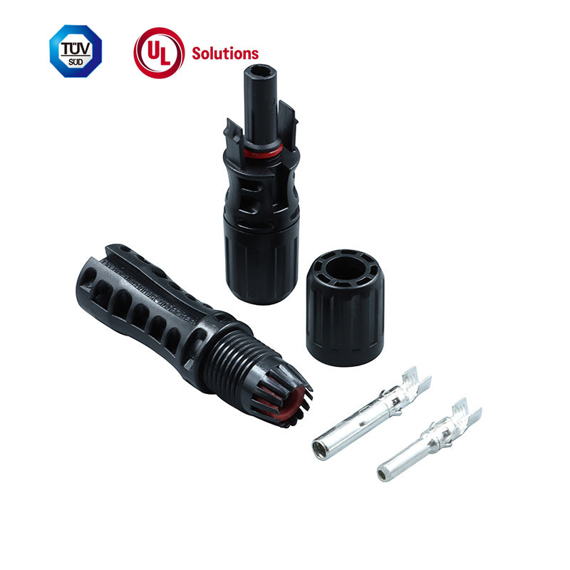 100 Pairs 1500V 30A Male+Female Solar Cable connectors for 10AWG-12AWG 2.5mm²-6mm² TUV UL IP68