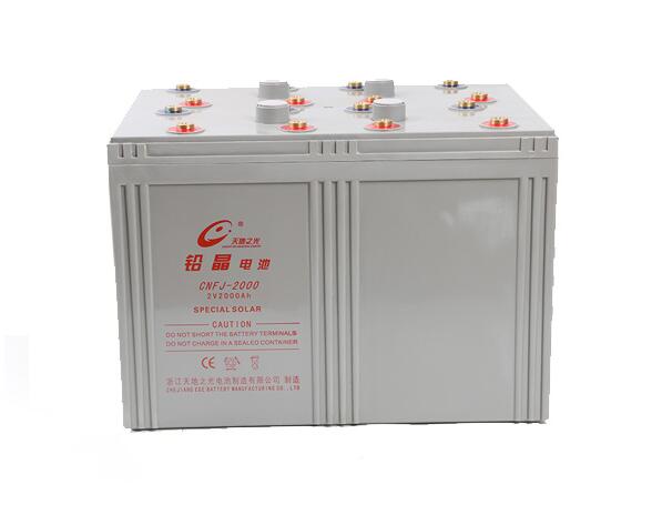 2V 2000AH Lead crystal Battery