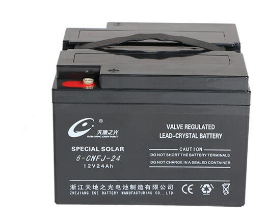 12V 24AH Lead crystal solar Battery