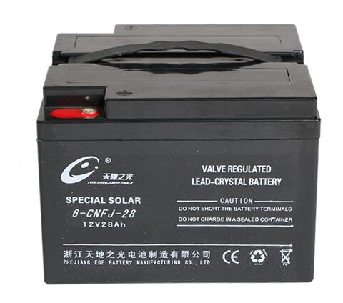 12V 28AH Lead crystal solar Battery