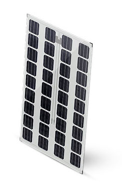 40% transmittance 150-160W mono double glass solar panel