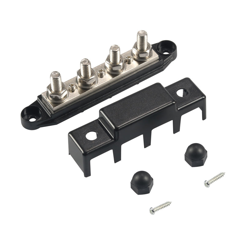 10 Pairs High current Busbar M8/M10 12V 150A/300A For Car, RV, yacht and solar power line renovation