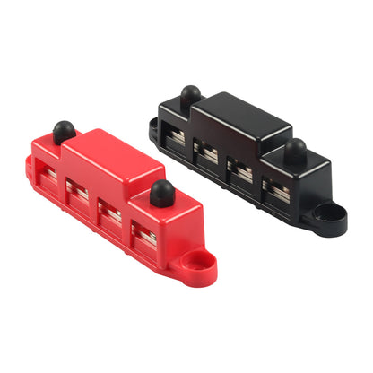10 Pairs High current Busbar M8/M10 12V 150A/300A For Car, RV, yacht and solar power line renovation