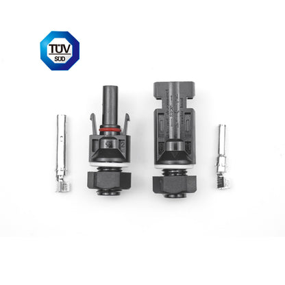100 Pairs Panel Terminal Connector 1000V Male+Female Solar connectors for Combiner box and Inverter