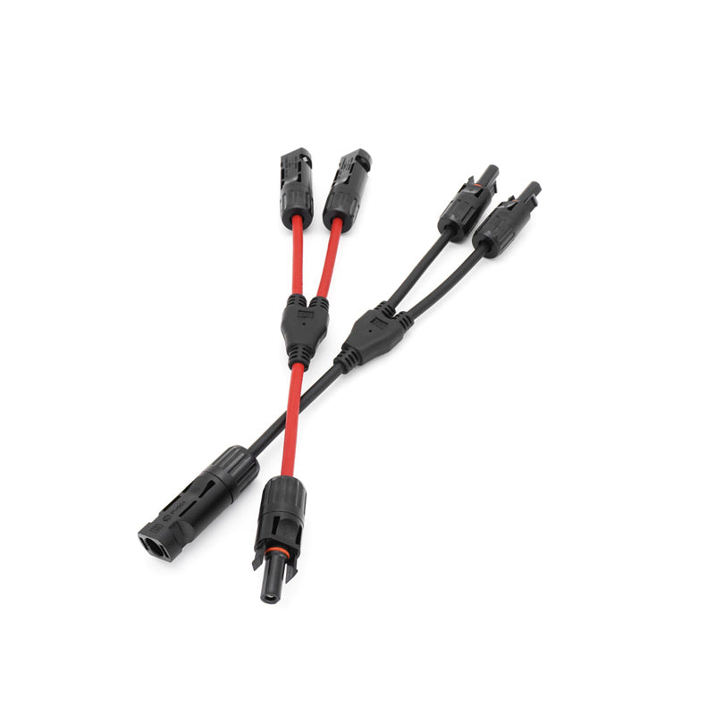 20 Pairs Y Branch Solar cable connectors 1000V 1500V male and female 2T1 3T1 4T1