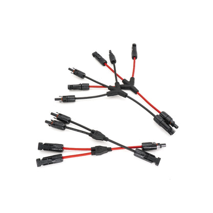20 Pairs Y Branch Solar cable connectors 1000V 1500V male and female 2T1 3T1 4T1
