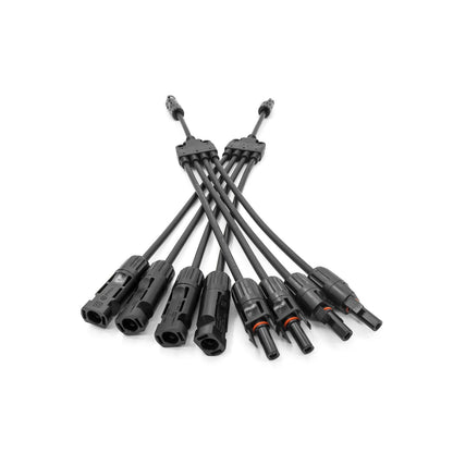 20 Pairs Y Branch Solar cable connectors 1000V 1500V male and female 2T1 3T1 4T1